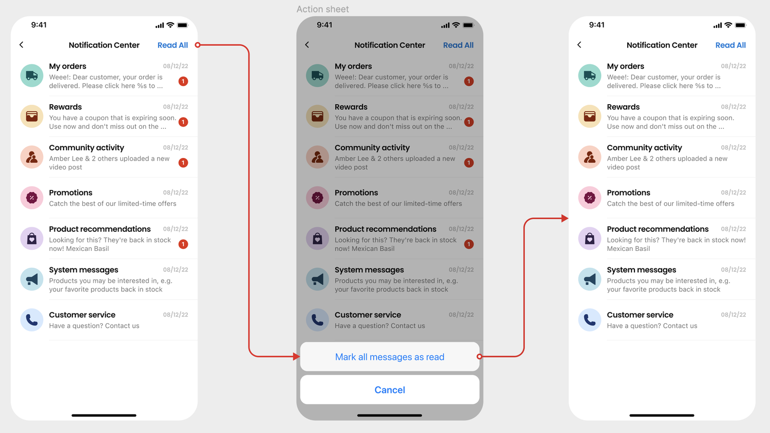 Notification Inbox Redesign project cover image