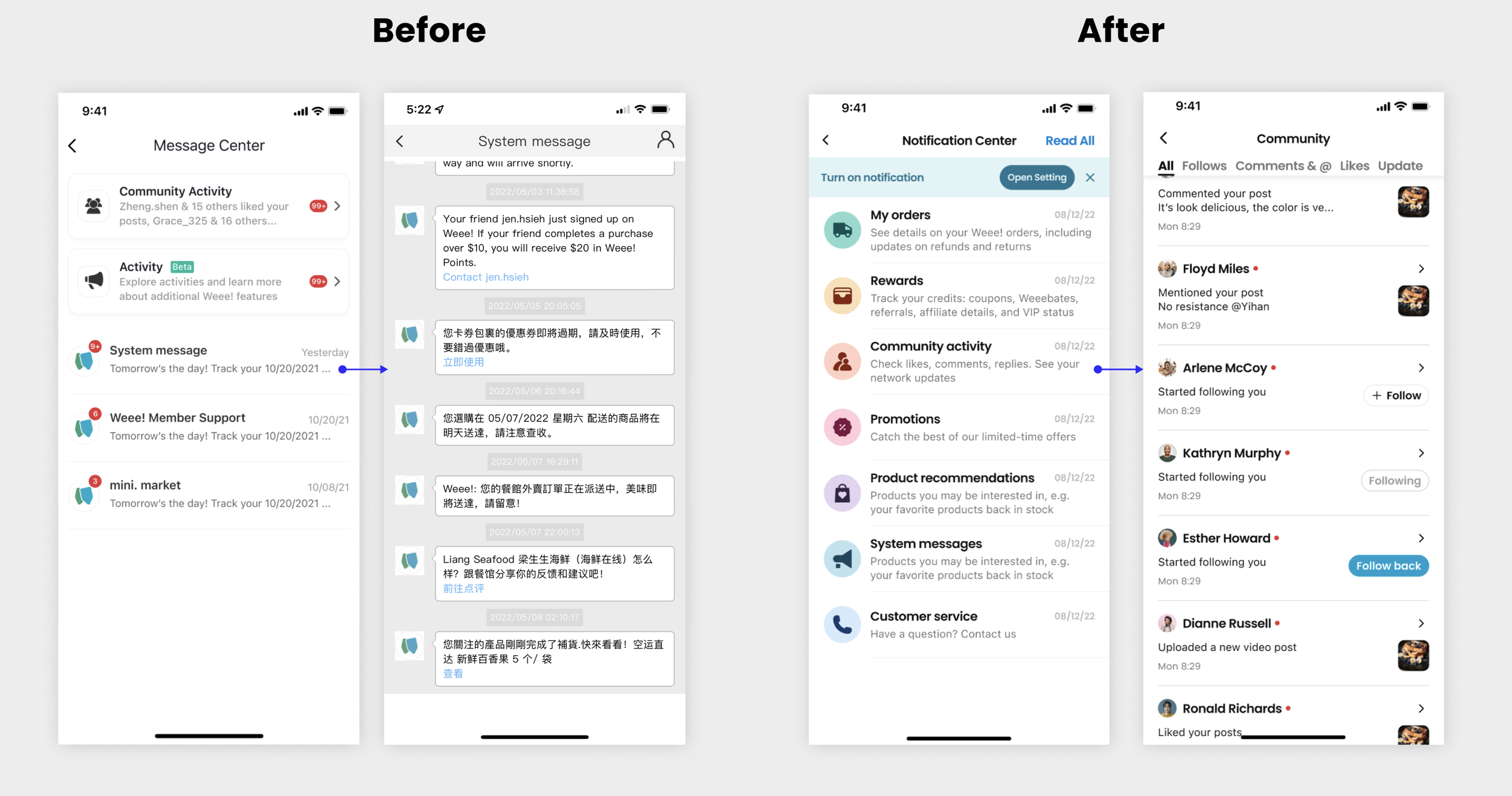 Notification Inbox Redesign project cover image