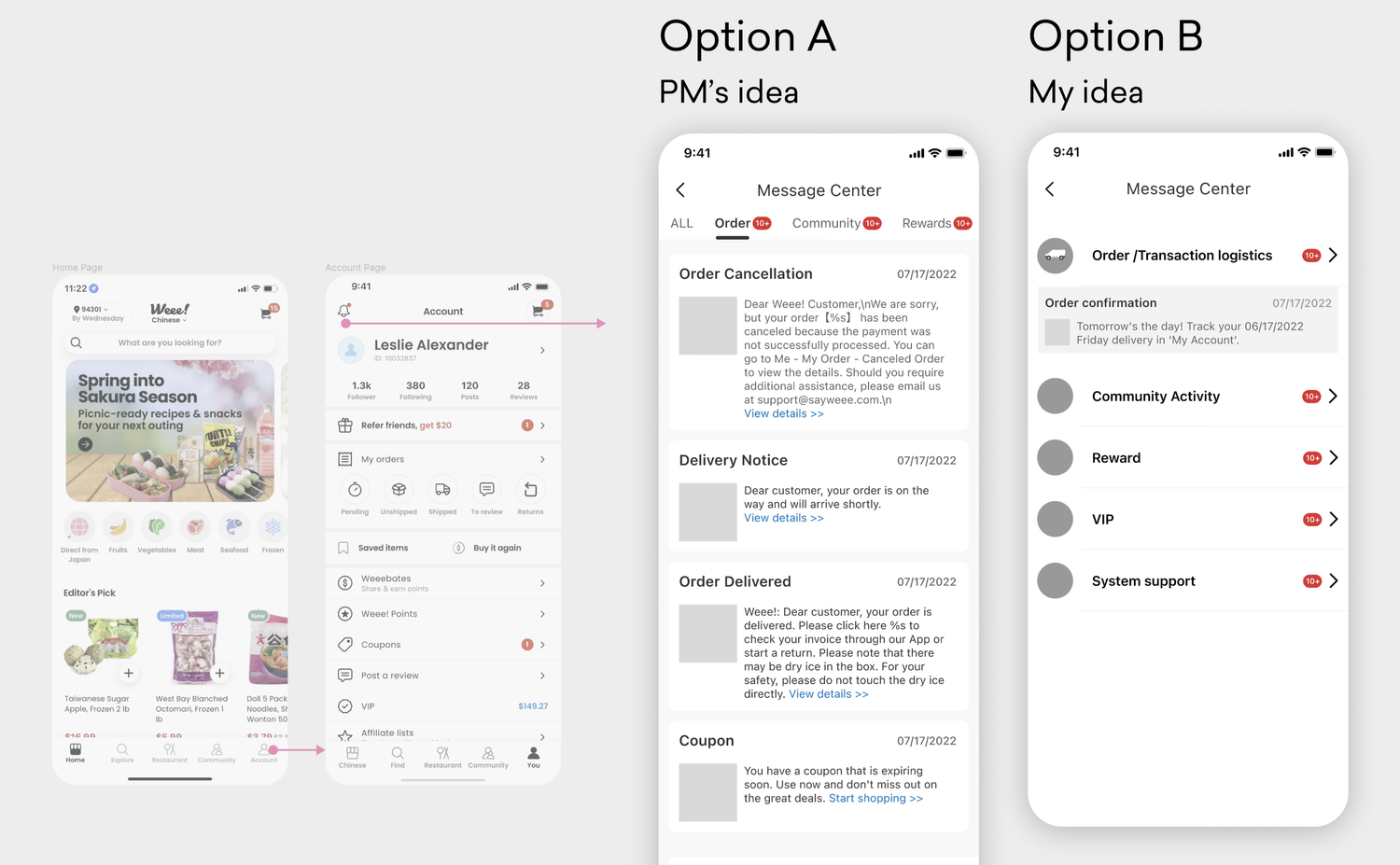Notification Inbox Redesign project cover image