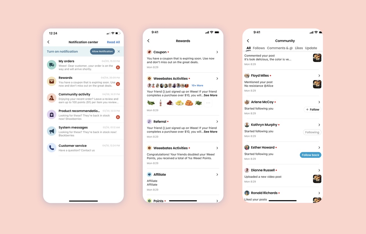 Notification Inbox Redesign